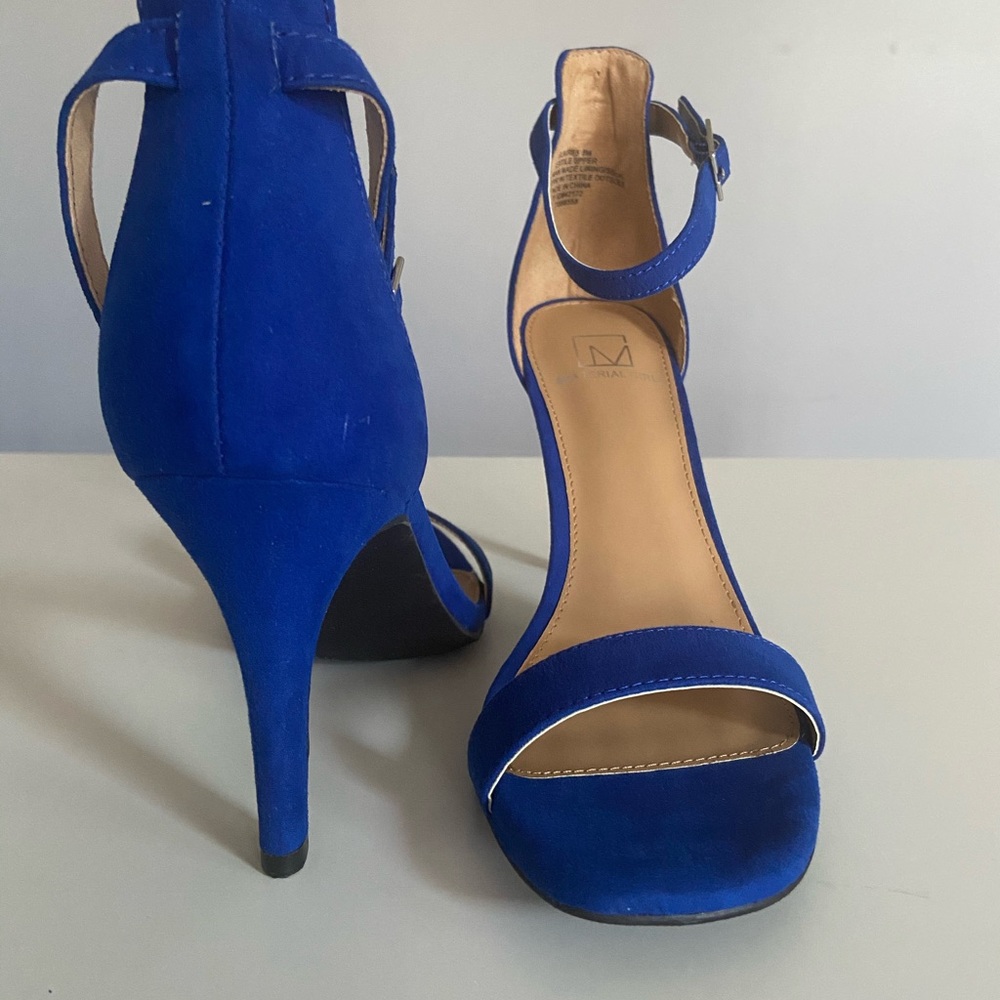 Cobalt blue shoes